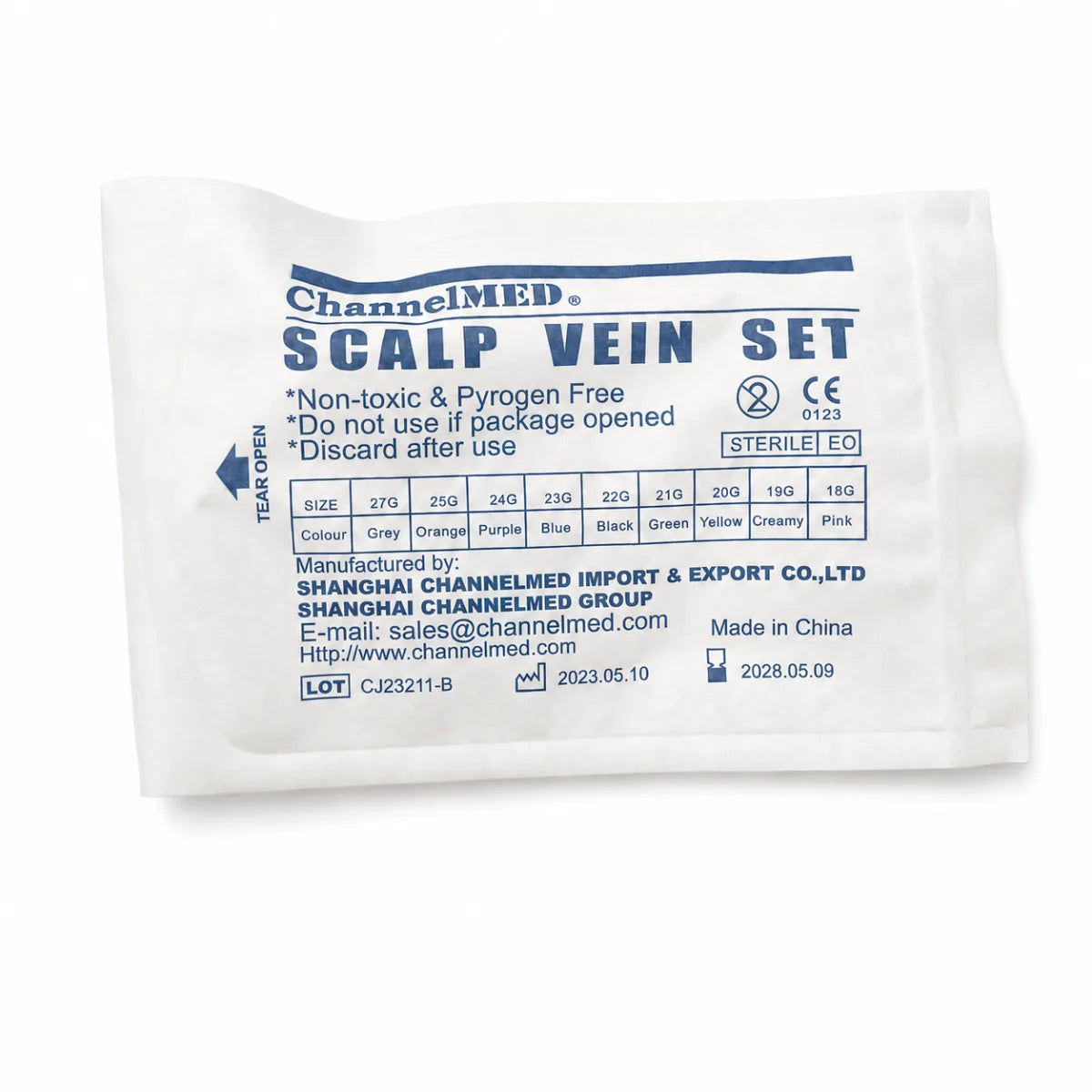 Scalp Vein - Mariposa Estéril ChannelMED