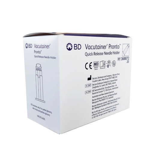 Holder BD Pronto™ Vacutainer® Caja x20