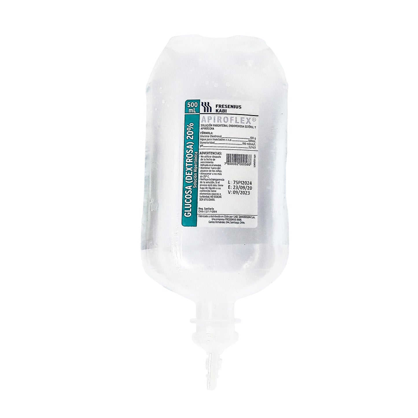 Glucosa Hipertónica 10% y 20% Fresenius Kabi