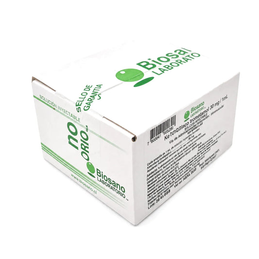 Ketorolaco Trometamol 30mg/mL Inyectable x100 Biosano