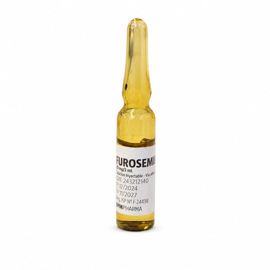 Furosemida 20mg/2mL Inyectable x100 DFM Pharma