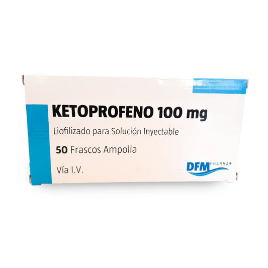 Ketoprofeno 100mg Solución Inyectable IV x50