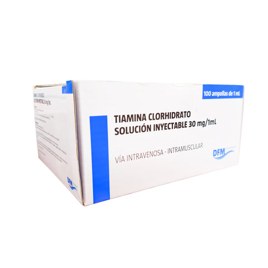 Tiamina Clorhidrato 30 mg / 1 mL DFM Pharma