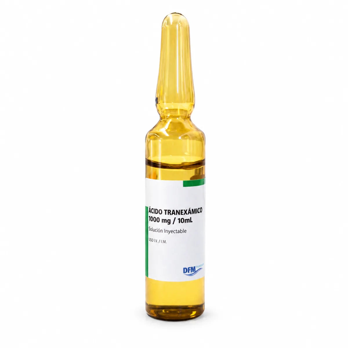 Ácido Tranexámico 1000 mg/10 mL Solución Inyectable DFM Pharma (x10)