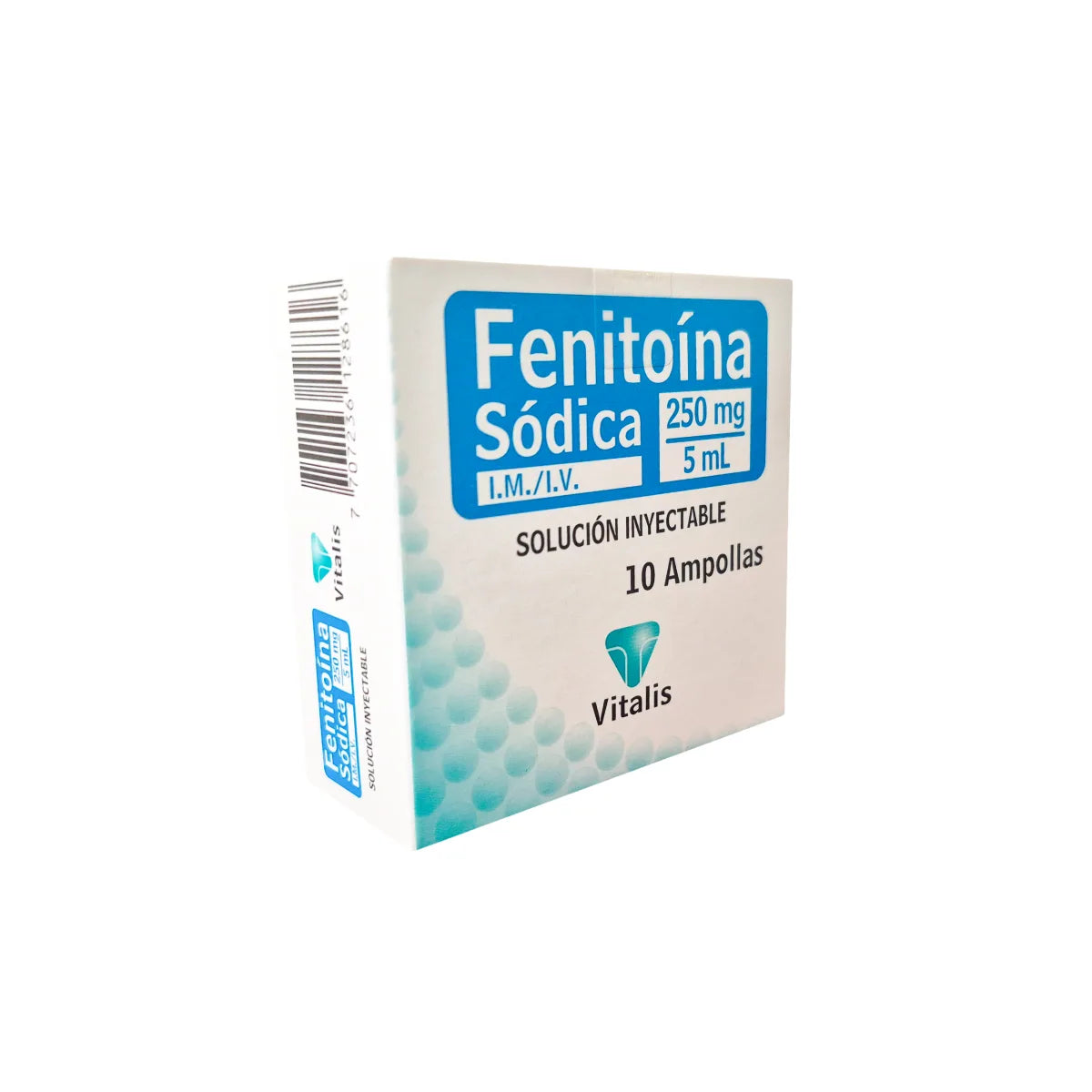 Fenitoína Sódica 250 mg/5 mL Inyectable
