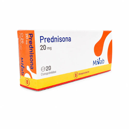 Prednisona 20 mg Mintlab