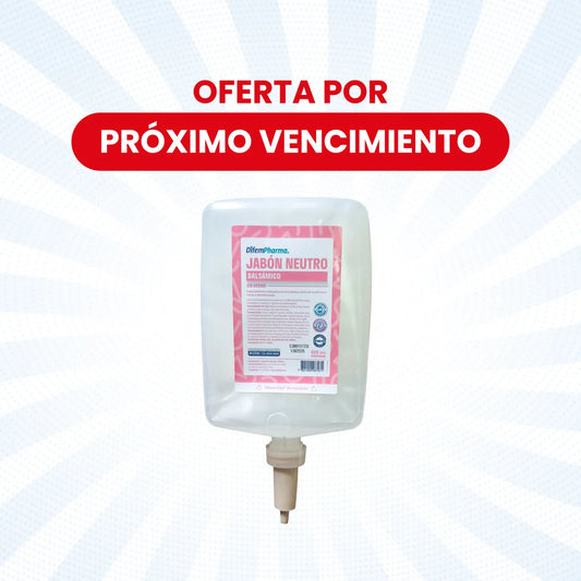 OFERTA Jabón Neutro Balsámico 800cc Difem Pharma
