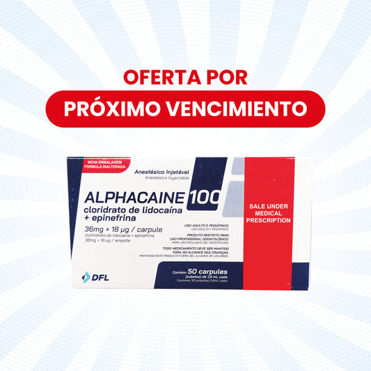 OFERTA Anestesia Dental Alphacaine