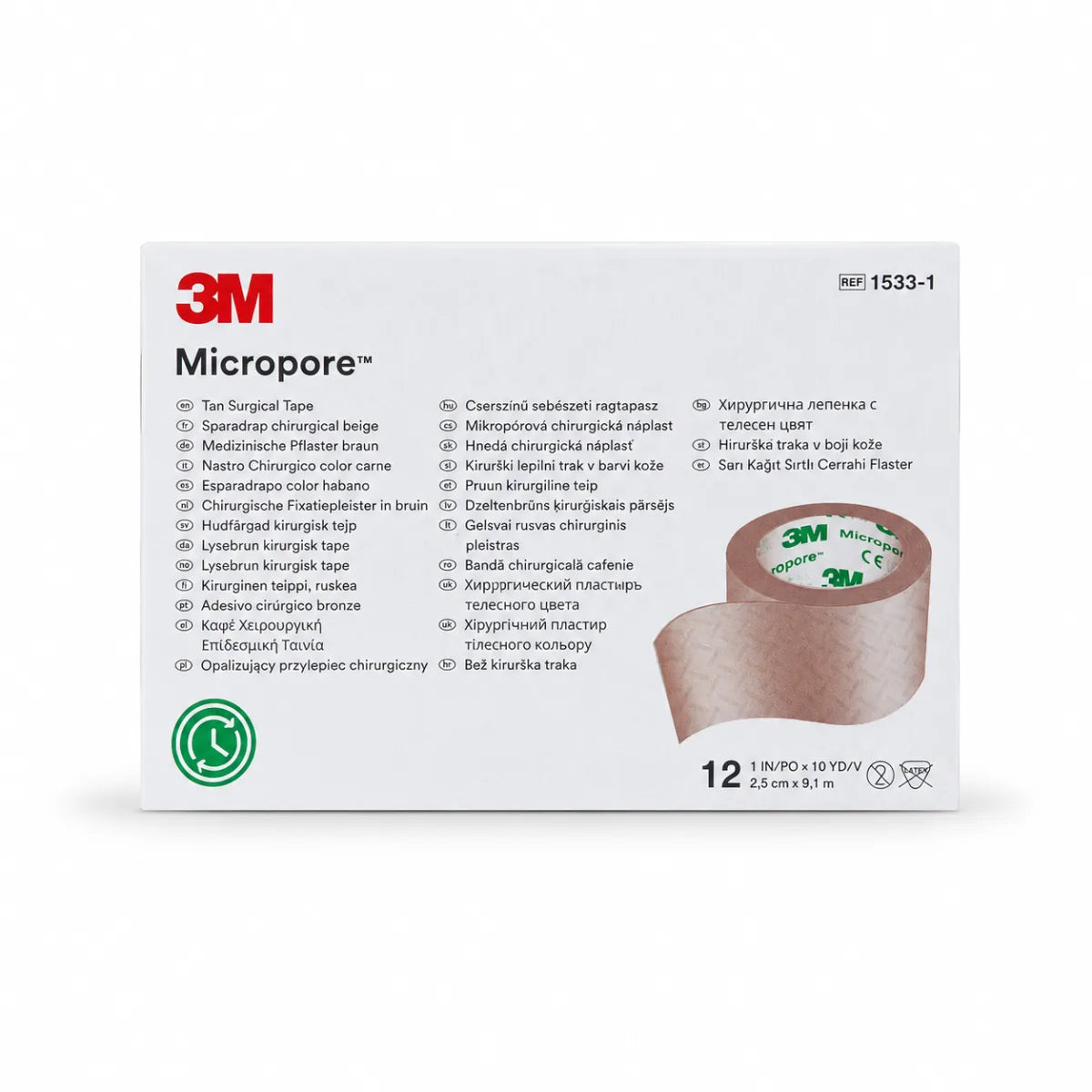 Cinta Quirúrgica Micropore™ Papel Piel 3M