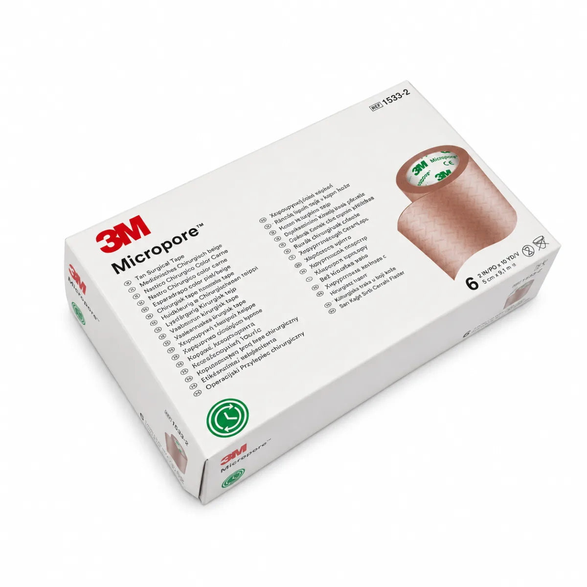 Cinta Quirúrgica Micropore™ Papel Piel 3M