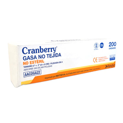 Gasa No Tejida 5x5 cm Plegada en 4 x200