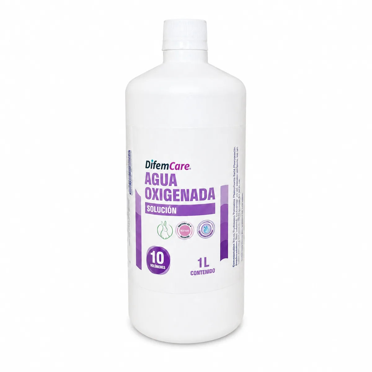 Agua Oxigenada 10 Volúmenes DifemCare