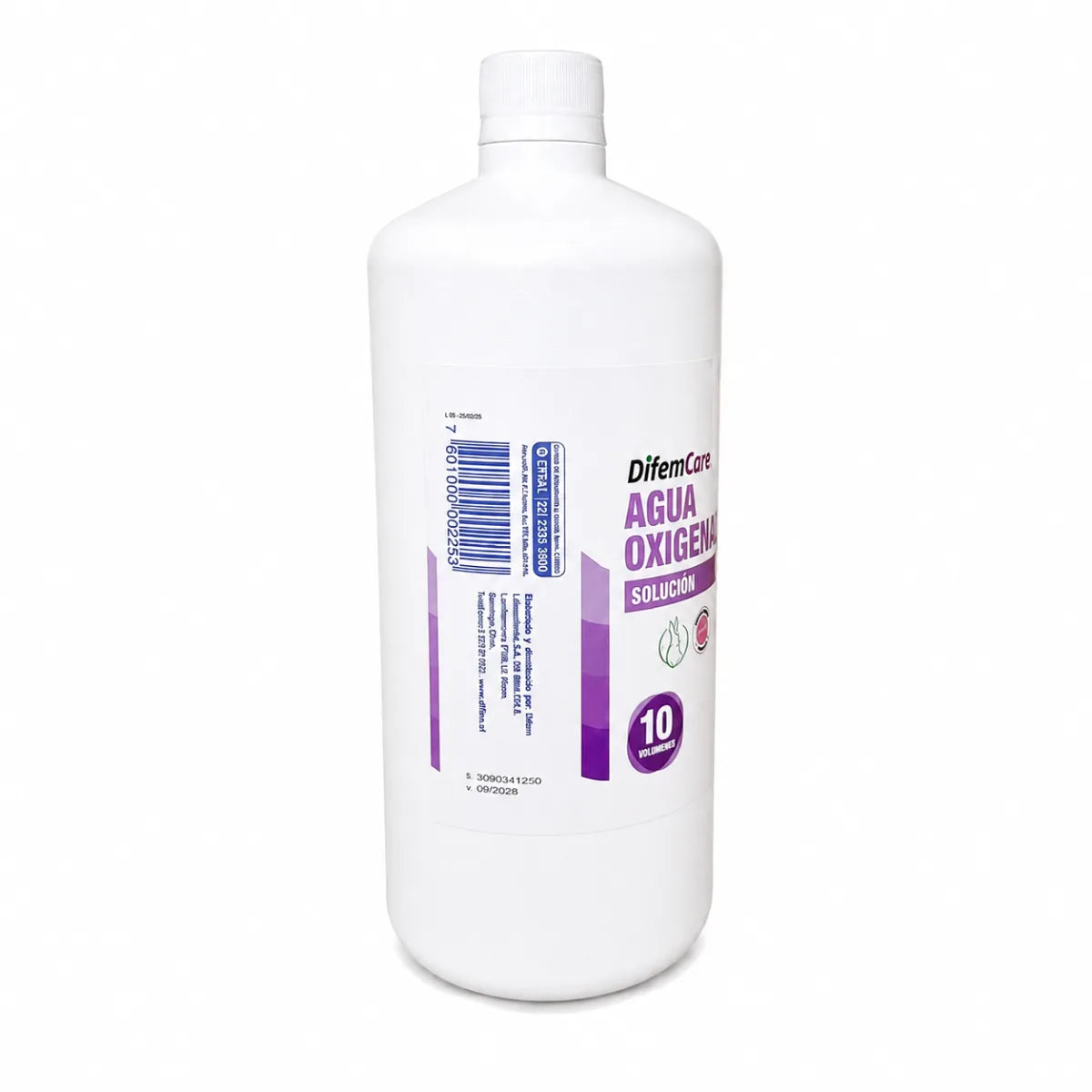 Agua Oxigenada 10 Volúmenes DifemCare