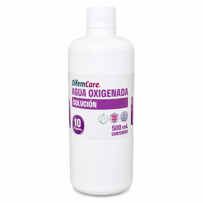 Agua Oxigenada 10 Volúmenes DifemCare
