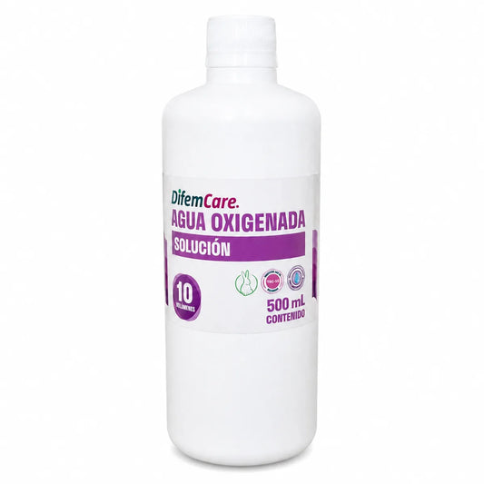 Agua Oxigenada 10 Volúmenes DifemCare