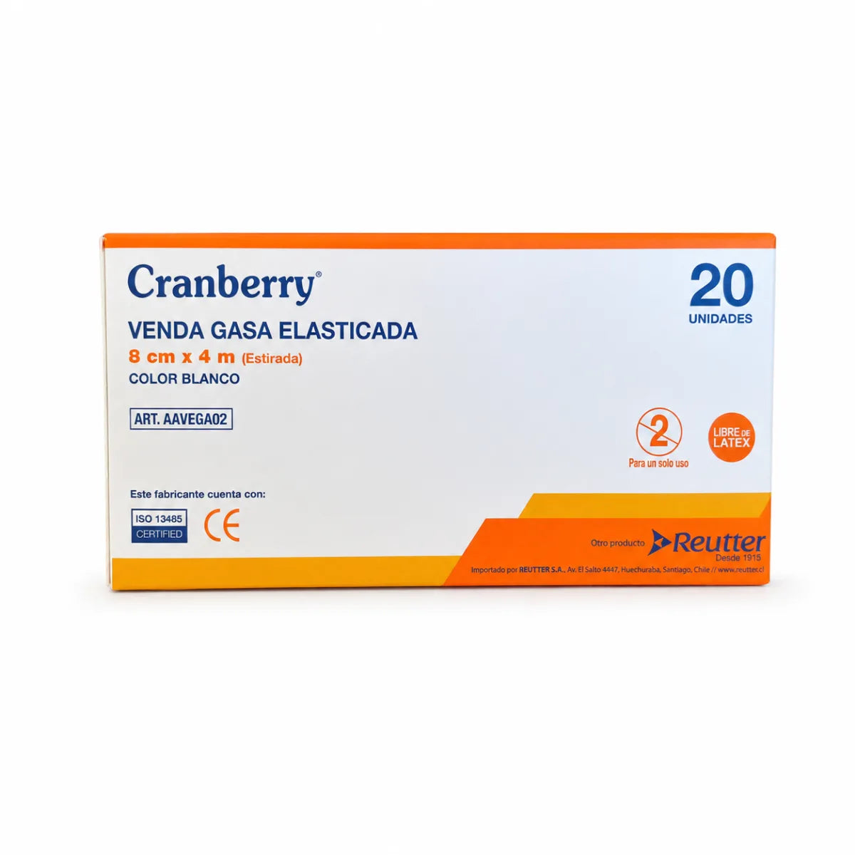 Venda de Gasa Elástica Cranberry