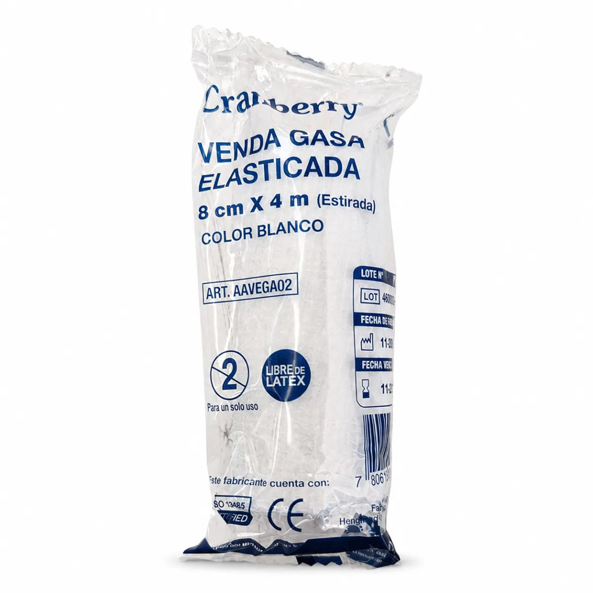 Venda de Gasa Elástica Cranberry