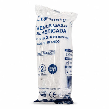 Venda de Gasa Elástica Cranberry