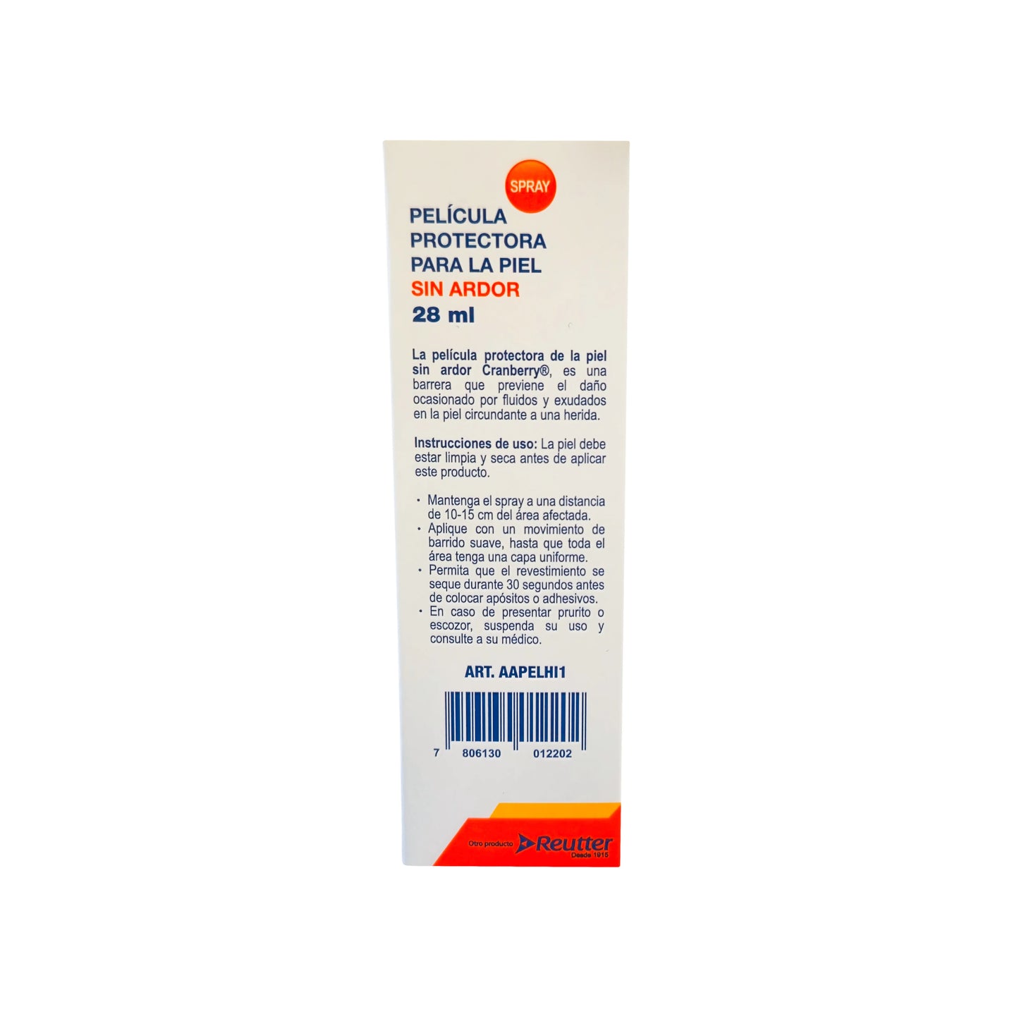 Película Protectora para la Piel Sin Ardor Spray 28 mL