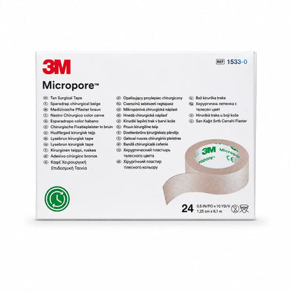 Cinta Quirúrgica Micropore™ Papel Piel 3M