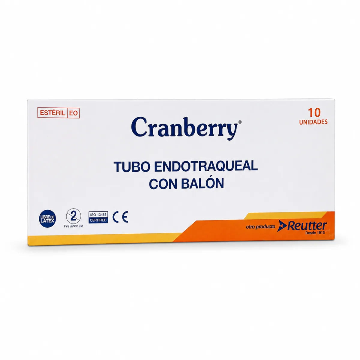 Tubo Endotraqueal con Balón Cranberry