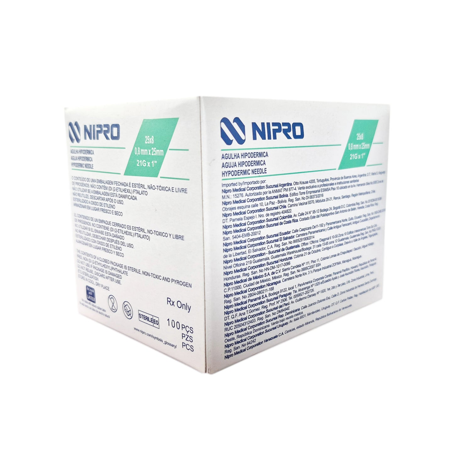 Aguja Hipodérmica Nipro