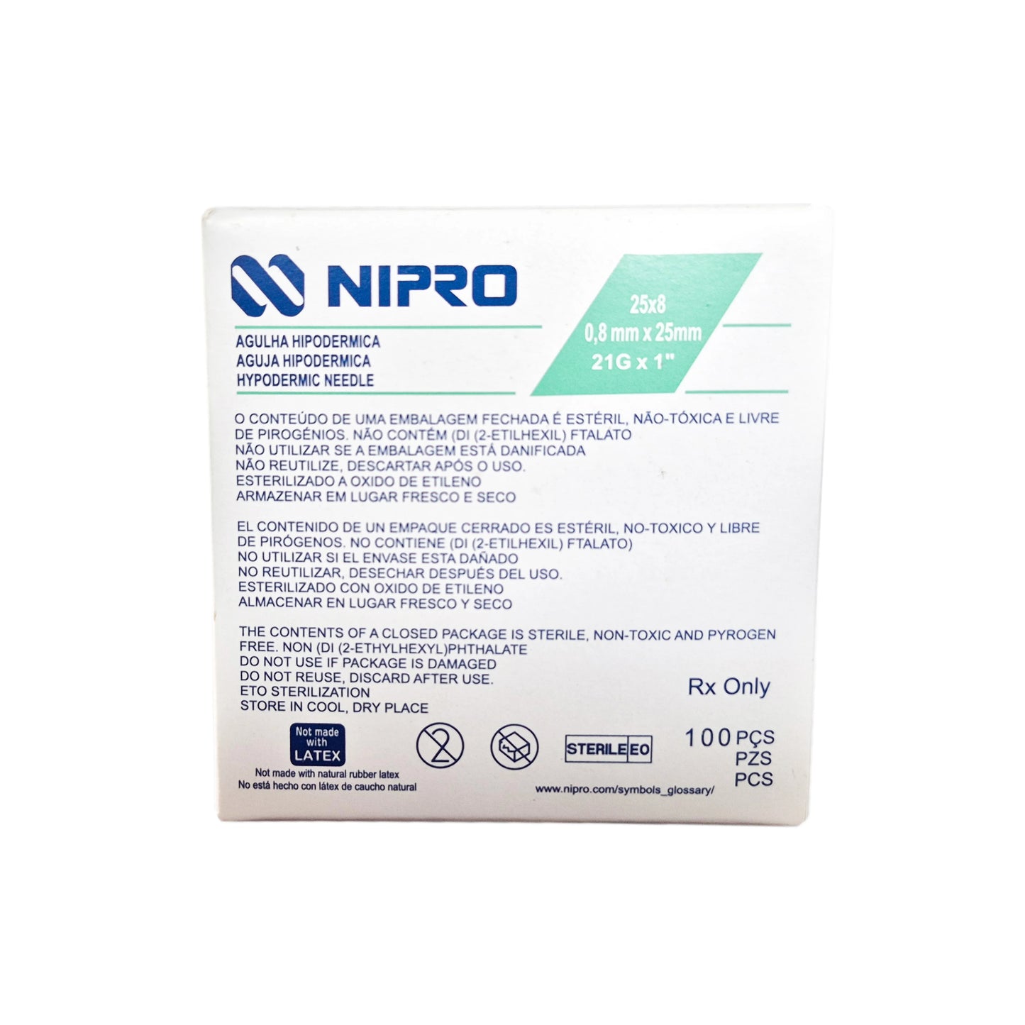 Aguja Hipodérmica Nipro