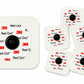 Electrodo ECG 3M Red Dot 2570 Broche de Carbono Paquete x50