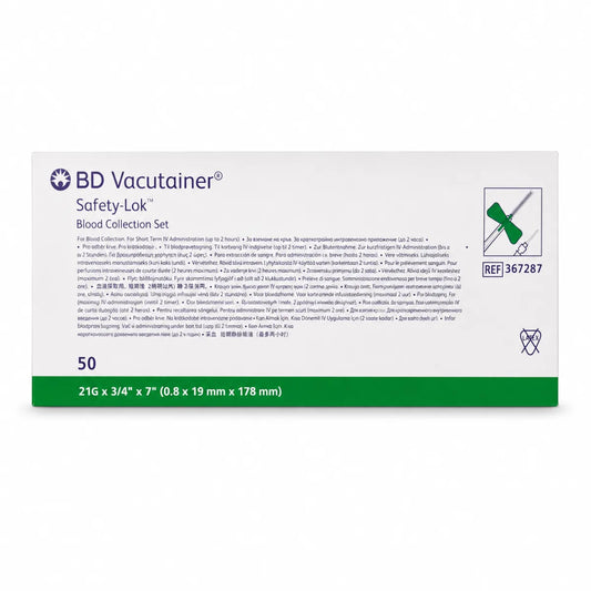 Scalp Vein - Mariposa Estéril BD Vacutainer