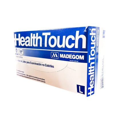 Guante de Látex Examinación Health Touch x100