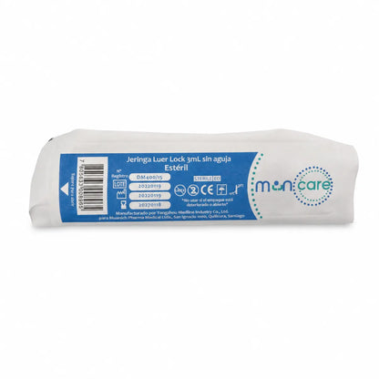 Jeringa Sin Aguja Muncare 3mL Lock x100