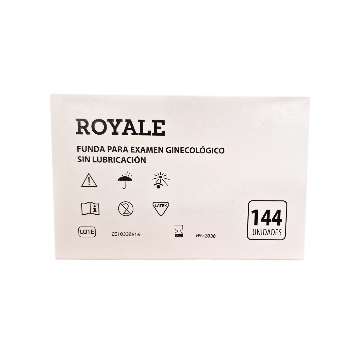 Preservativo Seco Royale Ecofunda Ginecológica x144