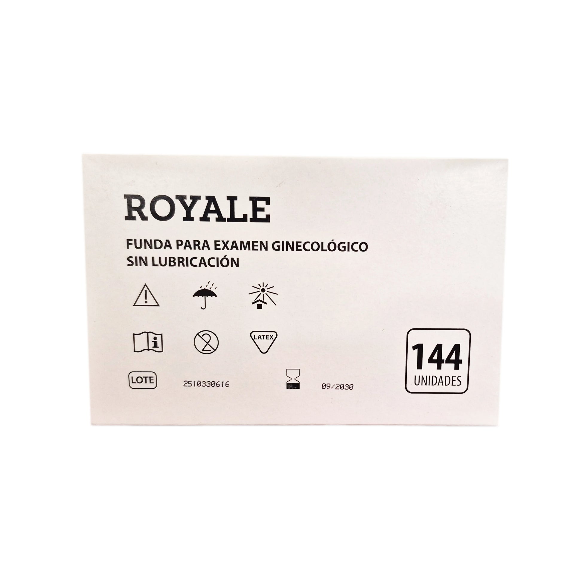 Preservativo Seco Royale Ecofunda Ginecológica x144