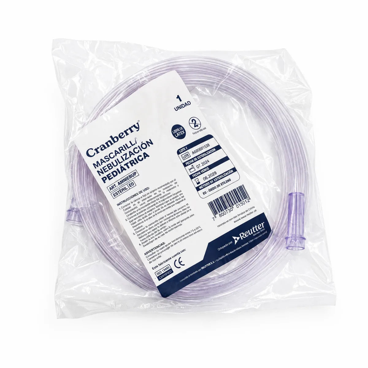Mascarilla de Nebulización Cranberry