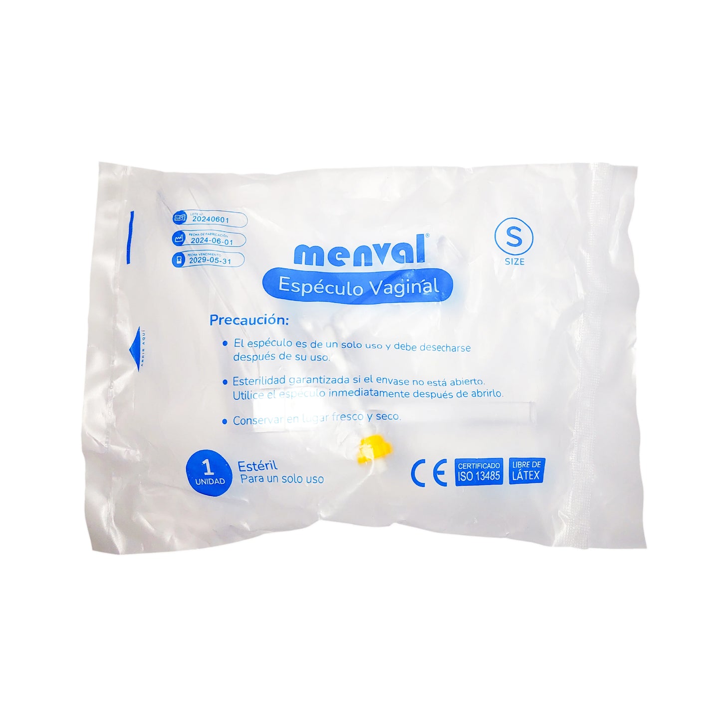 Espéculo Vaginal Estéril Ajustable Menval