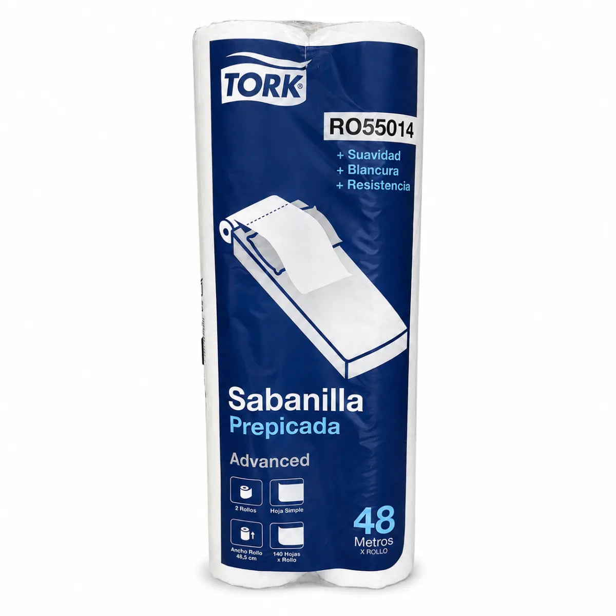 Sabanilla Rollo Tork 50 cm x 48 m x2