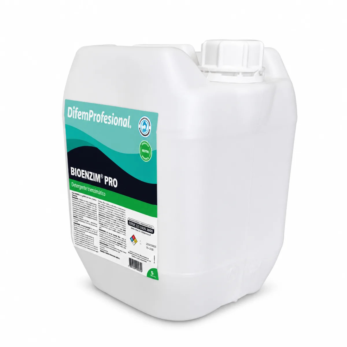 BIOENZIM Pro Detergente Enzimático Difem Profesional