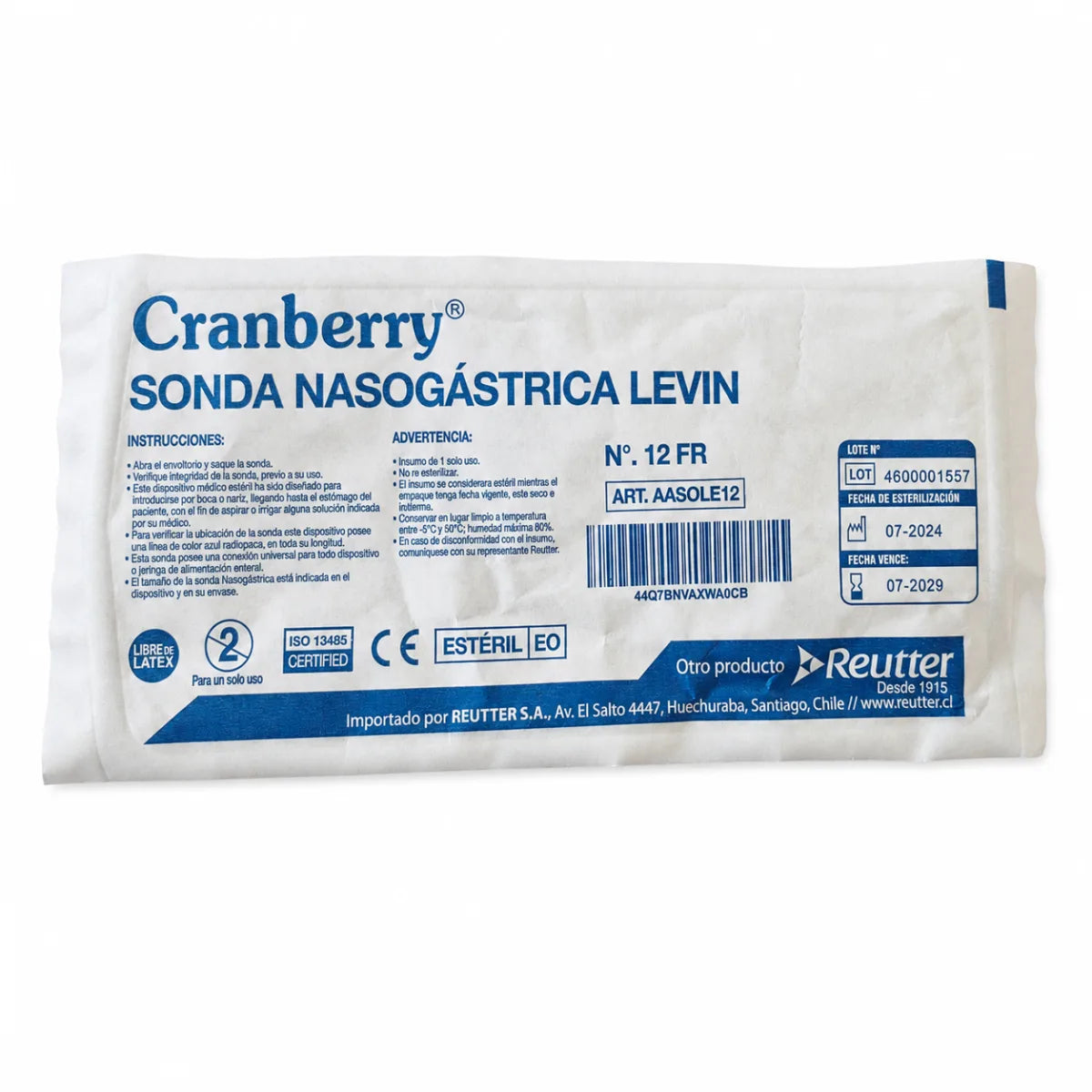 Sonda Nasogástrica Levin Graduada