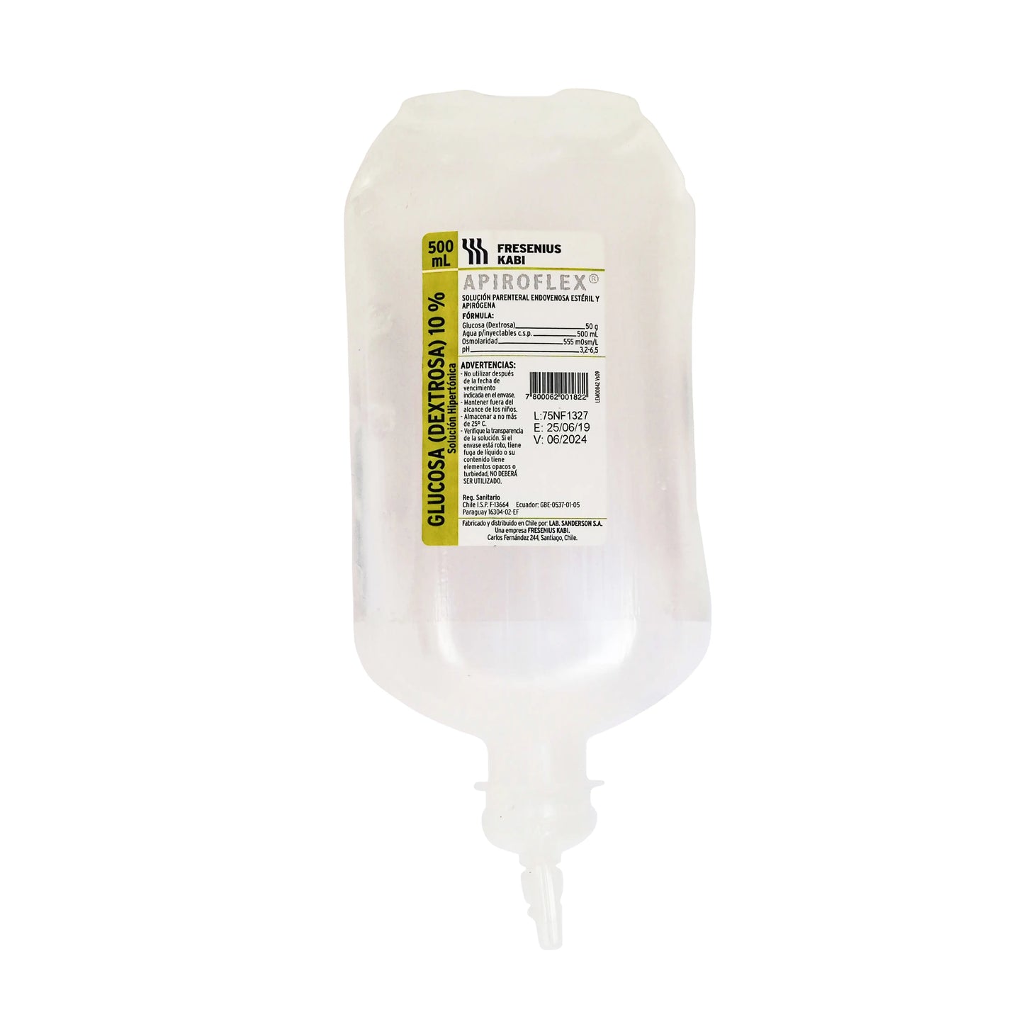 Glucosa Hipertónica 10% y 20% Fresenius Kabi