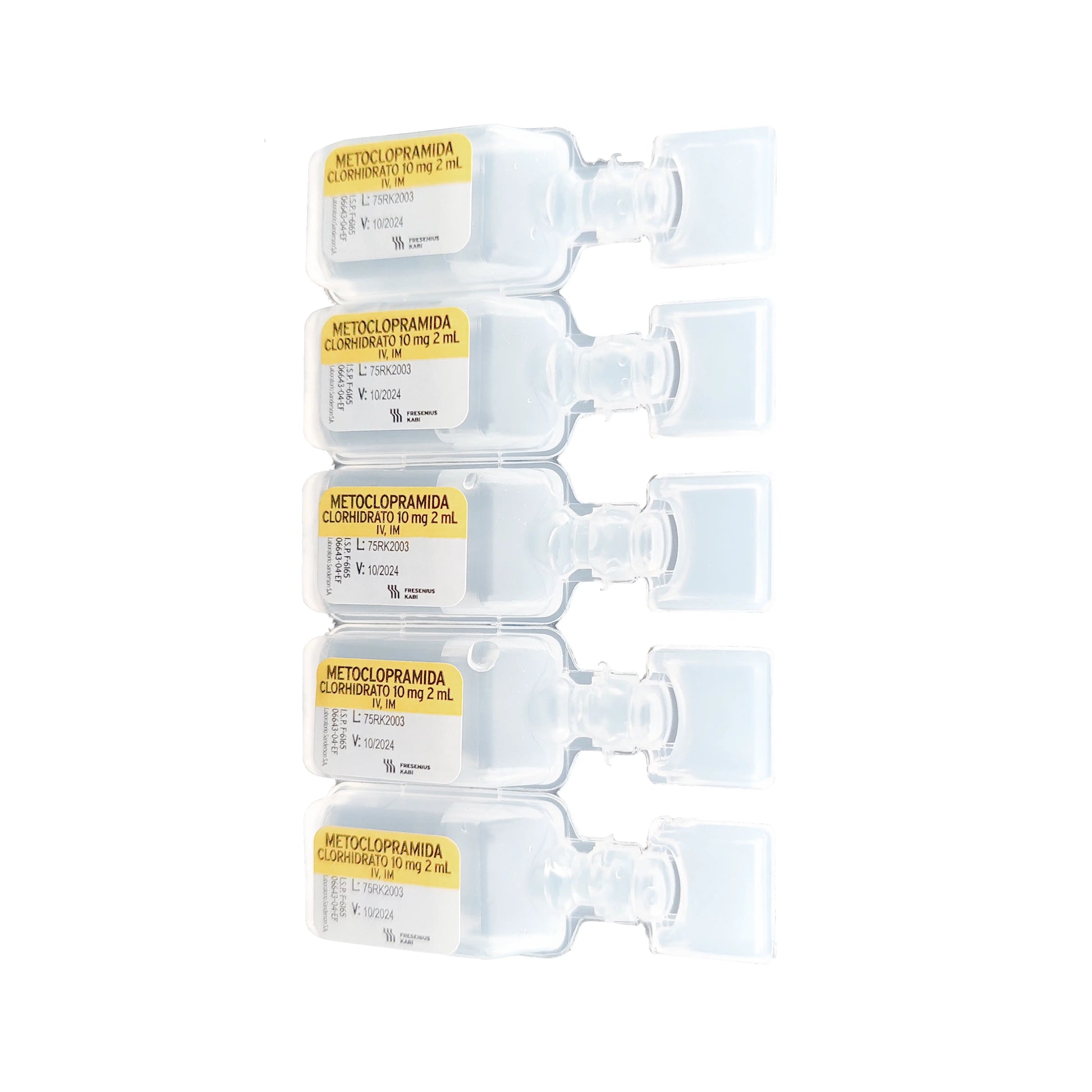 Metoclopramida 10mg/2mL Inyectable Fresenius Kabi