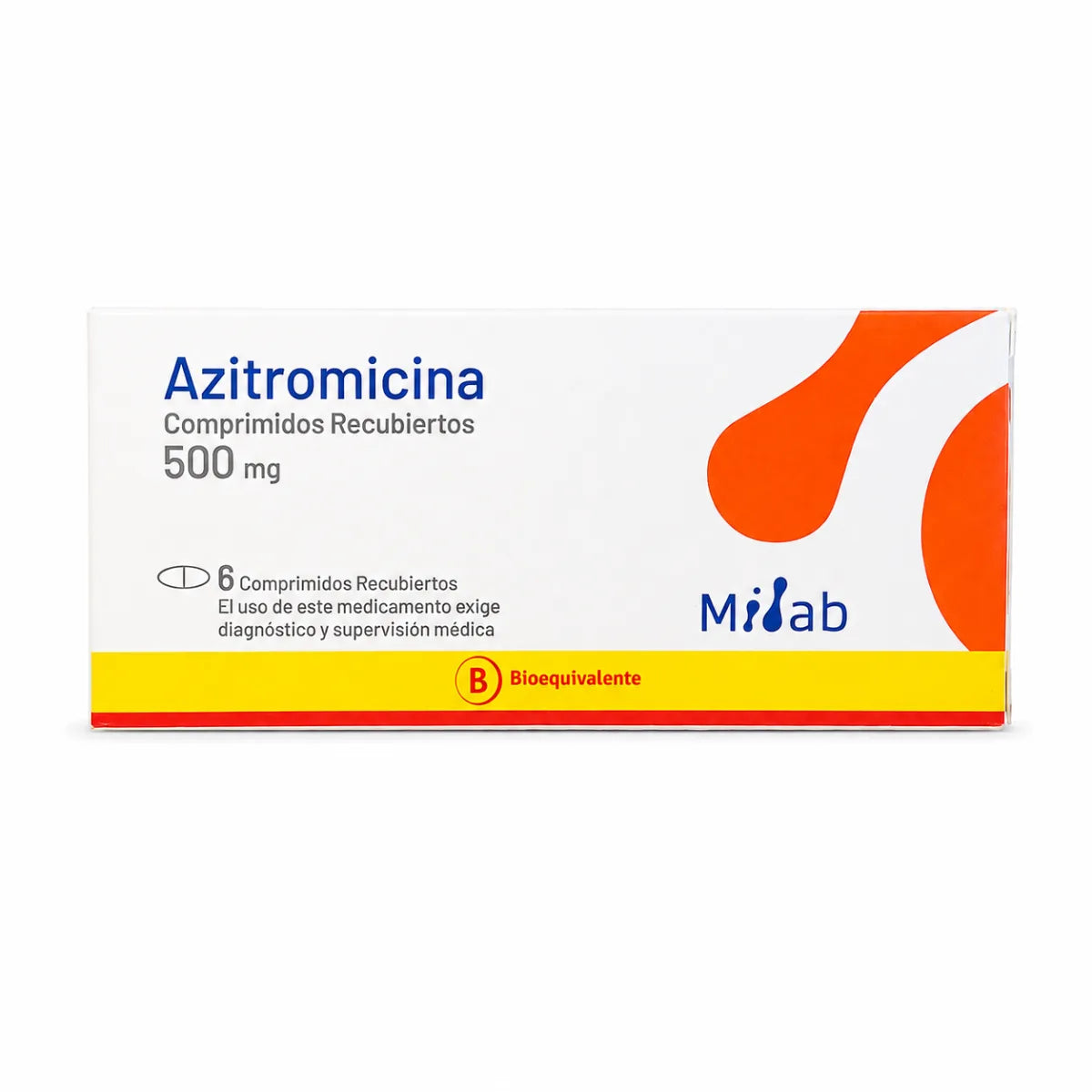 Azitromicina 500 mg Comprimidos x6