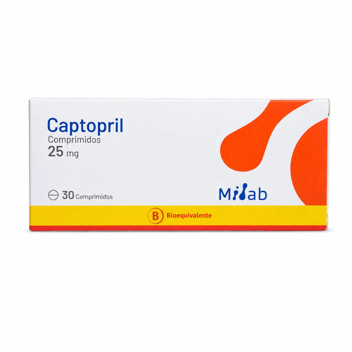 Captopril 25 mg Comprimidos (x30)