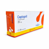 Captopril 25 mg Comprimidos (x30)