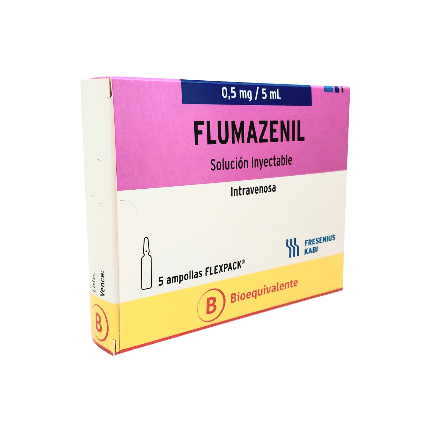 Flumazenil Solución Inyectable 0.5 mg/5mL Fresenius Kabi x5
