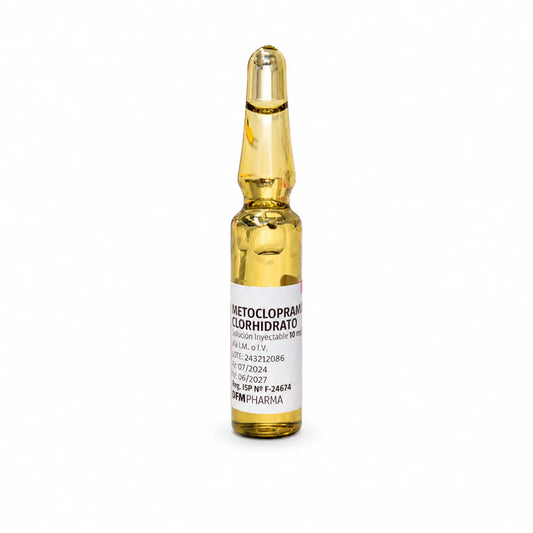 Metoclopramida 10mg/2mL Inyectable x100 DFM Pharma