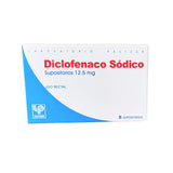 Diclofenaco Sódico Supositorios 12.5 mg Pasteur