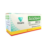 Aciclovir 250 mg Inyectable IV x10 Frasco Ampolla