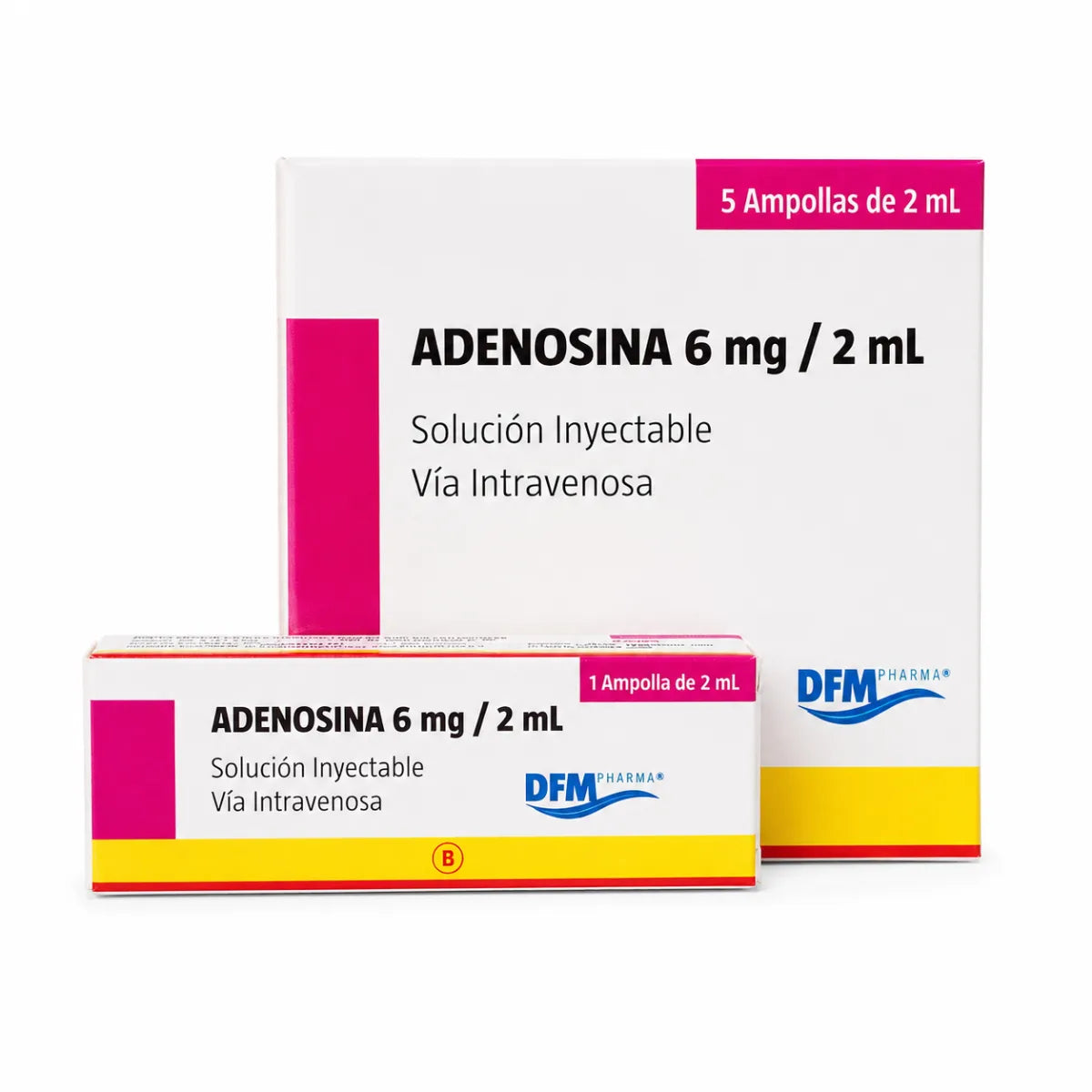Adenosina 6 mg/2 mL Solución Inyectable DFM Pharma (x5)