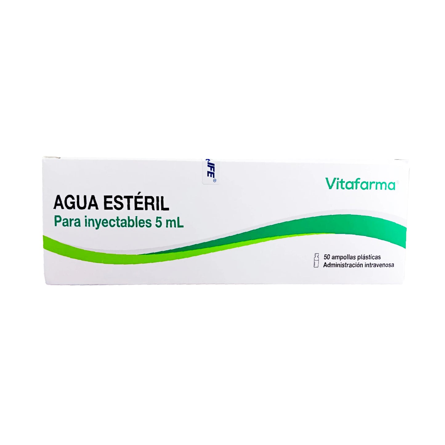 Agua Estéril para Inyectables Vitafarma 5mL