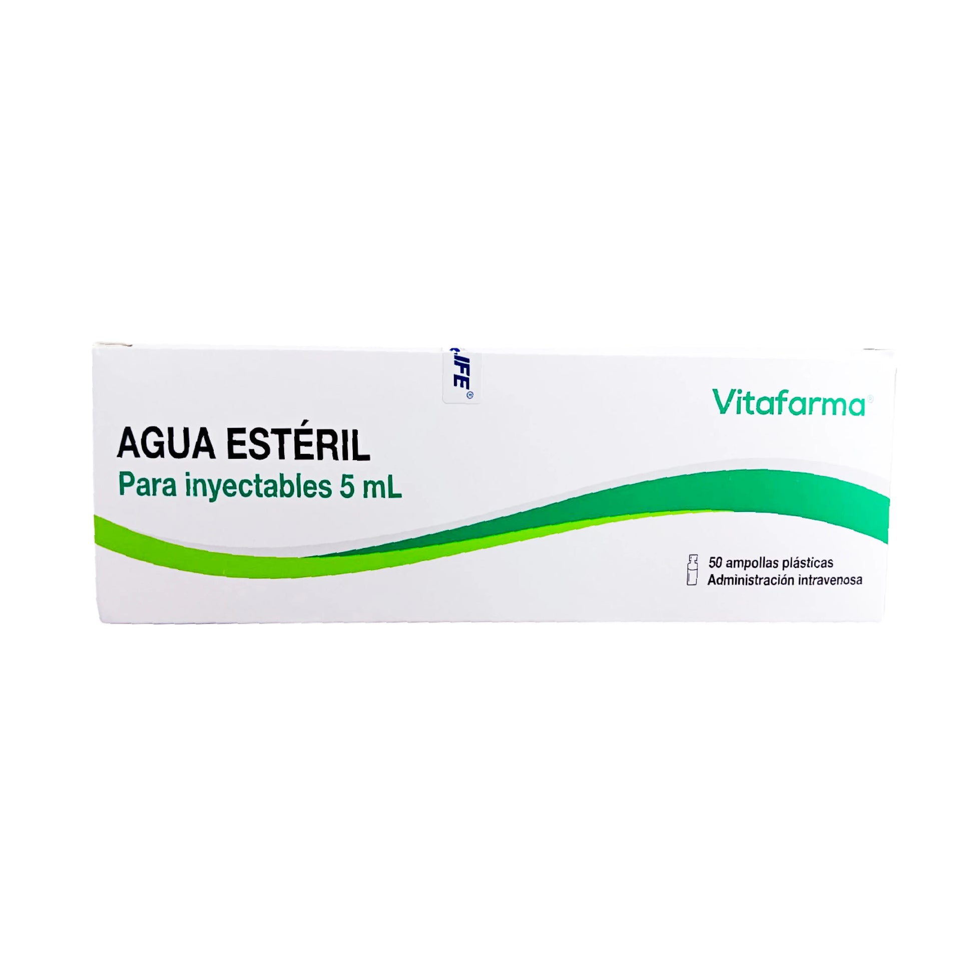 Agua Estéril para Inyectables Vitafarma 5mL